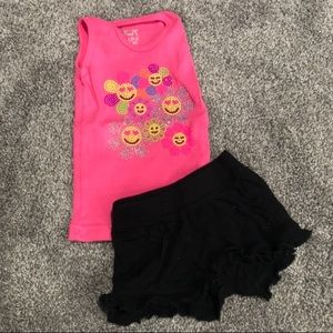 Happy Flower Rhinestone outfit